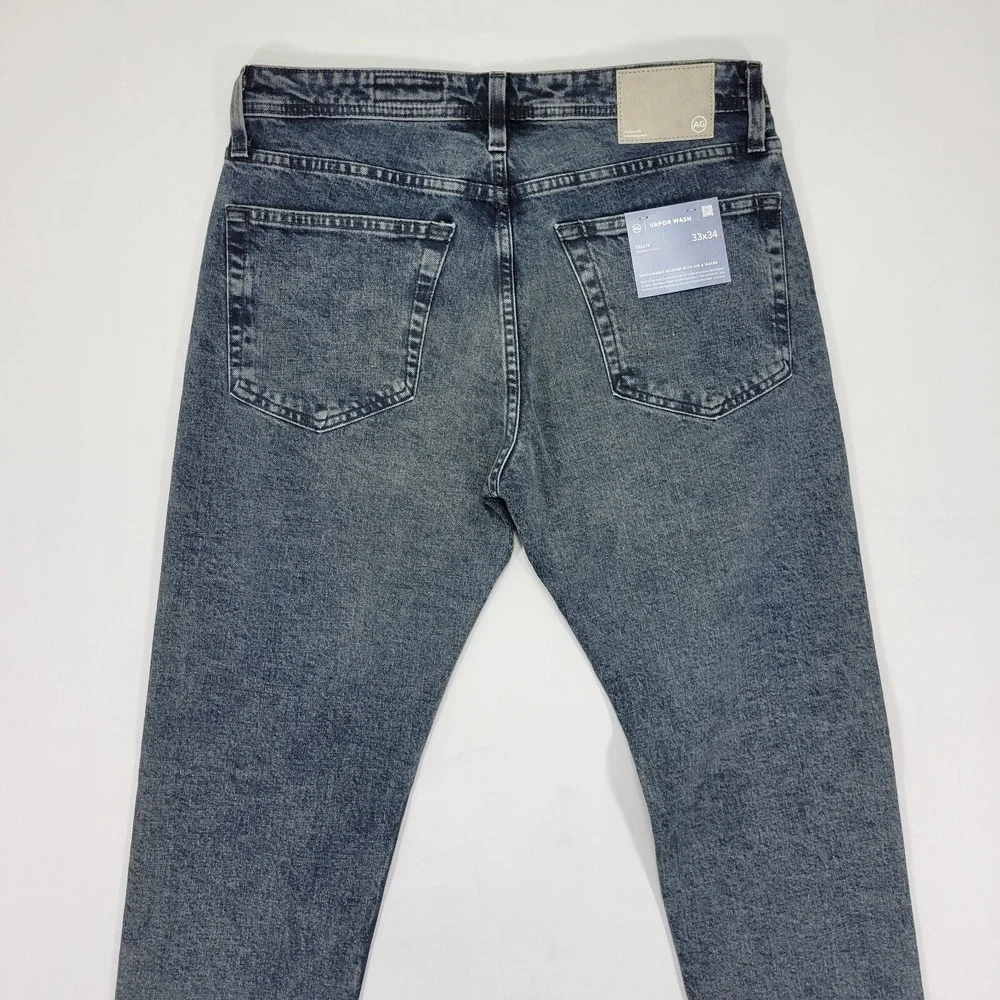 Adriano Goldschmied Men's Denim‎ Jeans TELLIS Modern Slim 360 Denim 33x34 NEW